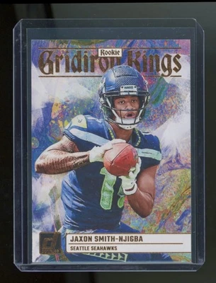 Jaxon Smith-Njigba 2023 Donruss Rookie Gridiron Kings Rookie Card #RGG-7 - Image 1 of 2