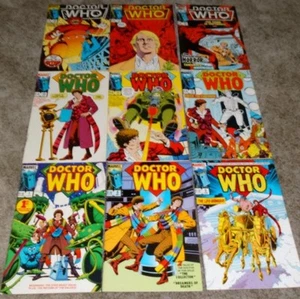MARVEL DOCTOR WHO COMIC LOT of 9, #1, 8, 9, 10, 11, 13, 16, 17, 21 1984-1986 - Picture 1 of 6