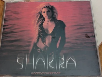 Shakira - Whenever, Wherever - 2001 Maxi-Single CD Zustand Sehr gut Pop Rock - Bild 1 von 4