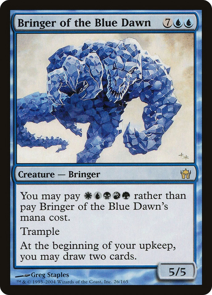 Bringer of the Blue Dawn #26 (MP) Fifth Dawn 5DN Magic MTG - Image 1 of 1