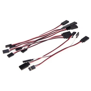 2X(-Verlängerungskabel für RC Futaba JR, Stecker und Buchse Q1D9)7643 - Bild 1 von 6