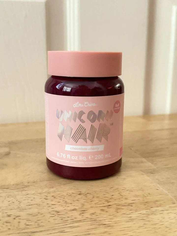 NEW Lime Crime Unicorn Hair Dye “Chocolate Cherry” Temporary Semi Permanent - Image 1 of 1