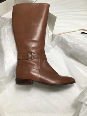 Nine West Wide Calf Leather Boots Size 11  - Image 1 of 4