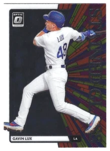 2020 Donruss Optic Stained Glass #6 Gavin Lux! *PWE* - Picture 1 of 2