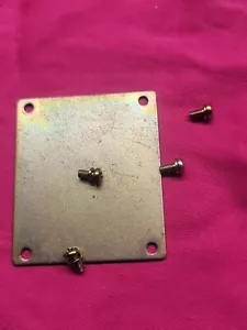 COPERCHIO POSTERIORE METALLO PER ICOM IC 751 751A - Foto 1 di 1