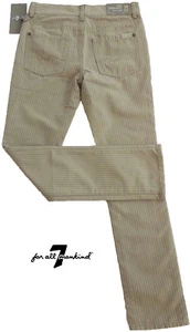 NWT 7 For All Mankind Boys"The Straight" Khaki Pants(Size 10, 14) MSRP$79.00 NEW - Picture 1 of 5