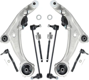 8pcs Suspension Kit Control Arms Tie Rod Sway Bar For 07-13 Nissan Altima NEW - Picture 1 of 14