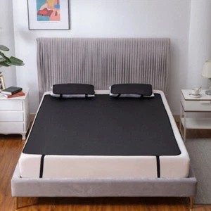 Leatherette Conductive Carbon Pad EMF Therapy Grounding Mats for Better Sleep - Picture 1 of 11