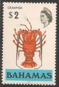 Bahamas #329 (A36) SG #375 en muy buen estado sin montar o nunca montada - 1971 $2 cangrejo - (de pie de caja 314) - Imagen 1 de 1