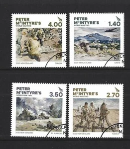 NEW ZEALAND 2020 PETER MCINTYRE SET OF 4 FINE USED - Bild 1 von 1