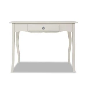 Antique White Dressing Table with Drawer French Dressing Table Vanity ROMANCE - Picture 1 of 6