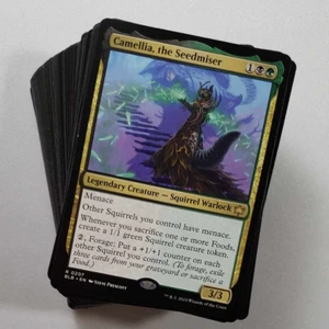 MTG Commander Camellia the Seedmiser Custom 100 Card EDH Deck with Rares - Picture 1 of 6