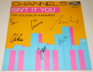 Channel 5 – SIGNED 12" Maxi - Isn't It You - DE 1985 - Polydor 883 383-1 - Picture 1 of 3