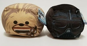 STAR WARS! Cubd Sammlerstücke Plüsch Darth Vader und Chewbacca SET. SCHNELLER VERSAND - Bild 1 von 5