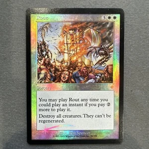 Rout FOIL Invasion Mtg Played - Picture 1 of 10