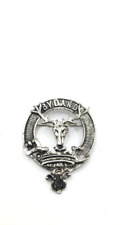 Scottish Clan Crested Badge- BY DAND- Traditional Scottish Accessory