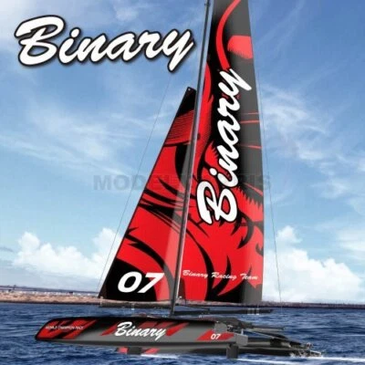 JOYSWAY 8807 Binary V2 Catamaran Sailboat 2.4G Rtr - Imagen 1 de 4