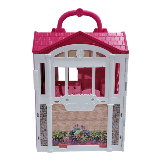 Casa da Barbie Glam + Boneca C 17 Acessorios Original Mattel