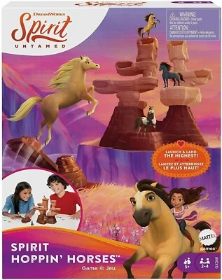 DreamWorks Spirit Untamed Spirt Hoppin' Horses Game  New GXD68 - Image 1 of 4