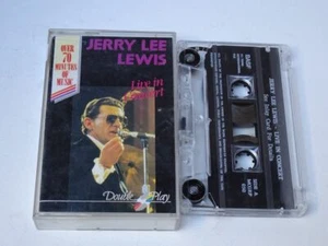 Jerry Lee Lewis:  Live in Concert   Original  Cassette - Picture 1 of 2