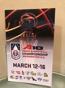 2025 A10 Tournament Program George Mason GWU LaSalle VCU St Joes - Picture 1 of 4
