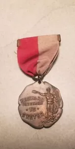Vintage Harvard vs Exeter Track & Field Medal Ribbon 220 Yard Run Dieges & Clust - Picture 1 of 6