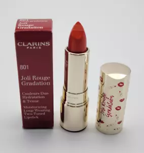 CLARINS LÁPIZ LABIAL HIDRATANTE DE LARGA DURACIÓN DOS TONOS 801 GRADUACIÓN CORAL - Imagen 1 de 8