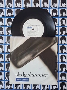 Peter Gabriel Sledgehammer 1986 UK PS 45 7" Vinyl - Picture 1 of 11