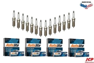 16 x OE STYLE SPARK PLUG AUTOLITE PLATINUM FOR JEEP GRAND CHEROKEE WK 05-08 5.7L - Picture 1 of 3