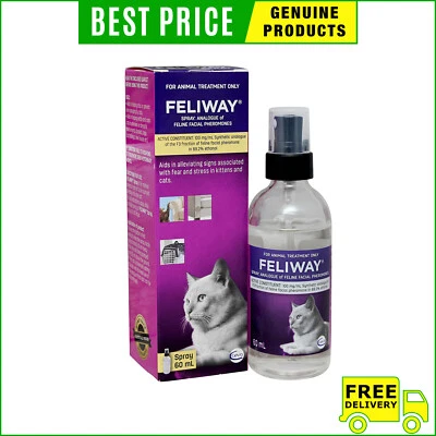 Feliway 60 mL Spray Anxiety Control for Kittens and Cats - image 1 of 2
