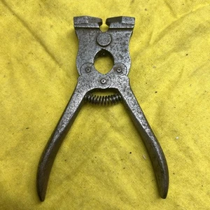Rare Vintage Mauling Pliers For Typewriter Repair Peening Jaws - Picture 1 of 8