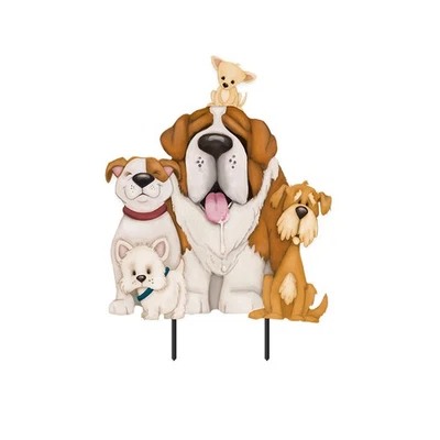 Arte en metal Briarwood Lane Dogs Spoiled Here Foto 1 de 3