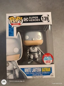 Funko Pop! White Lantern Batman #139 2016 New York Comic Con NYCC Exclusive DC - Bild 1 von 6