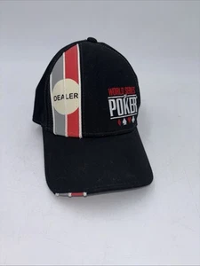 Herrenhut World Series of Poker Crew schwarz Hut verstellbarer Rücken WSFA - Bild 1 von 7