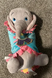 Disney Parks Disney Babies Baby Dumbo in Blanket Stuffed Plush 10" - Picture 1 of 4