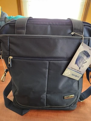 Samsonite Blue Soft Side Vertical Shopper Carry On Bag NWT - Image 1 of 4