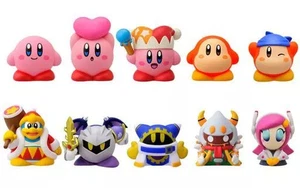 Kirby Sofubi Puppe Maskottchen Sofubi Puppe Maskottchen Set 10 Stück JAPAN - Bild 1 von 2