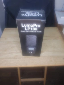 LumoPro LP180 Quad-Sync Manual Flash - OPEN BOX NEW! - Picture 1 of 2