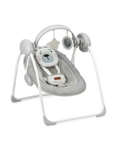 MoMi LISS Babywippe mit automatischer Swing-Funktion und Spielzeugen - Bild 1 von 5