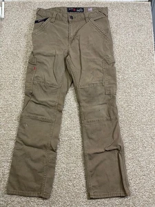 Herren Ariat M5 Gerades Bein Arbeitshose Feuerfest Hergestellt in USA Größe 34x34 - Bild 1 von 16