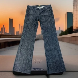 7 for all mankind jeans Women’s Bootcut 35x35  ( Measured )  Tag 32  Stretch   - Picture 1 of 13