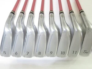 Ladies HONMA BERES AIZU 3Star Iron Set 5-sw 8pcs L-Flex ARMRQ MX 3S Women - Picture 1 of 10