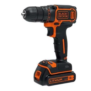 Trapano avvitatore 18V + doppia batteria - Black&Decker BDCDC18KB-QW - Imagen 1 de 2