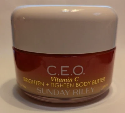 Sunday Riley C.E.O. Vitamina C Brighten + Tighten Manteca Corporal - 6.7 fl oz - Nuevo Foto 1 de 2
