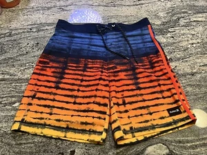 Hurley Herrenshorts Outer Space paranormale Badeshorts neu Größe 28 brandneu - Bild 1 von 18