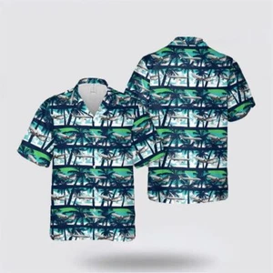US Navy Boeing P 8 Poseidon Hawaiian Shirt 8211 Gifts For Navy Soldiers - Picture 1 of 2