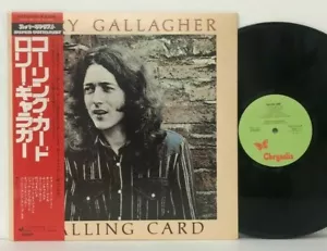 Rory Gallagher - Calling Card LP 1976 Japan Chrysalis CHY-1124 Rock Blues w/ obi - Picture 1 of 2
