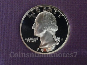 1991-S Washington Quarter Proof DCAM - Bild 1 von 1