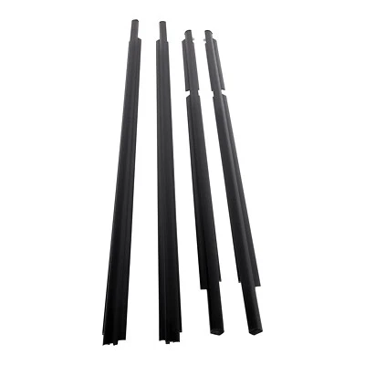 Window Weatherstrip Molding Trim Seals 4x for Dodge Ram 1500/2500/3500 2009-2023 - Image 1 of 4