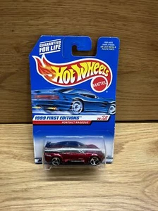Hot Wheels 1999 First Editions 7/26 #675 Pontiac Rageous Red w/ Black Roof - Picture 1 of 6